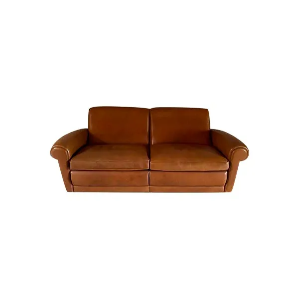 Mickey Extra sofa in buffalo leather (brown), Baxter image