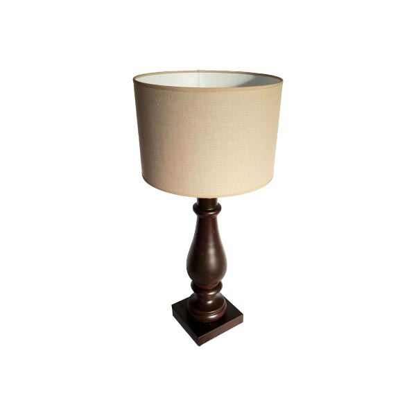 Giulia table lamp in solid wood, Cantori image