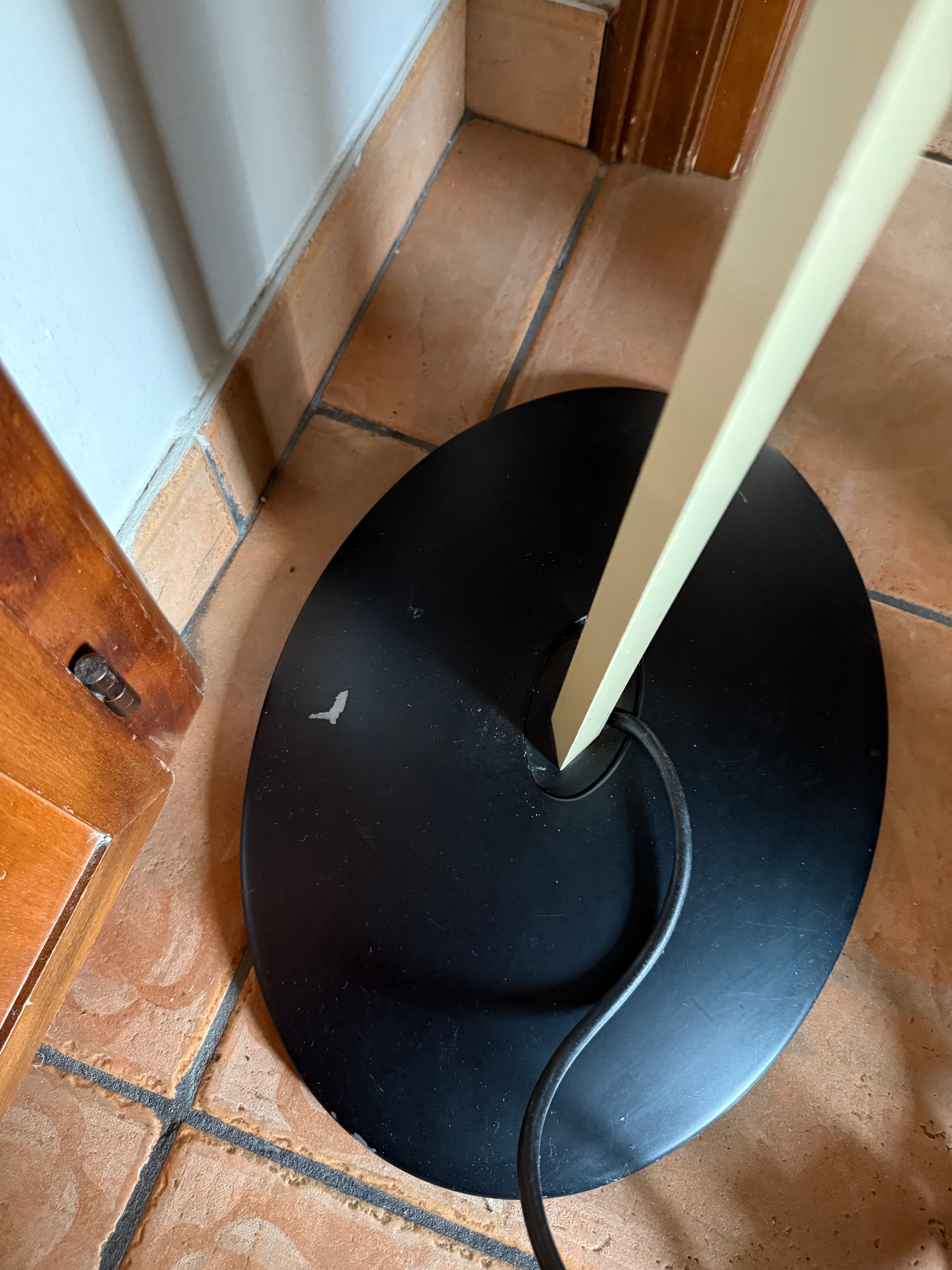 Butterfly Fan-Shaped Floor Lamp (1990s Vintage) Defects