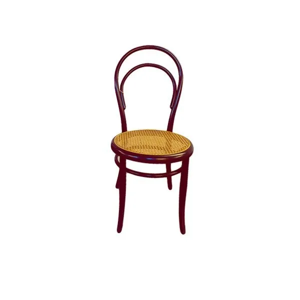 Image of Sedia N.14 in legno faggio e paglia di Vienna, Thonet