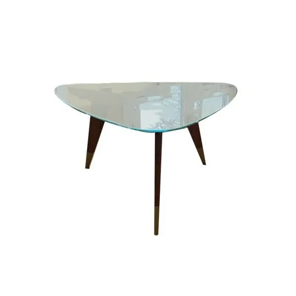 D.552.2 coffee table in wood and glass by Gio Ponti, Molteni&C image