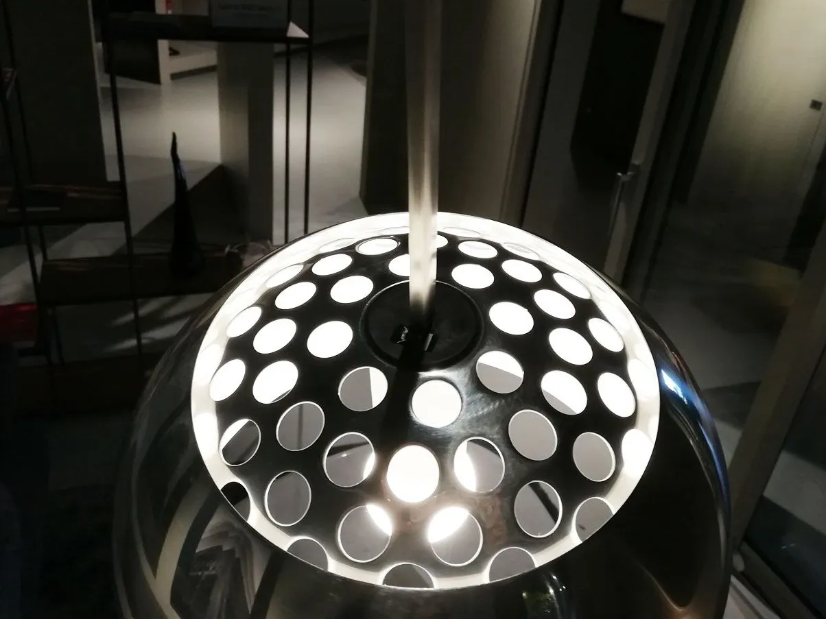 Arco floor lamp by Achille Castiglioni (halogen), Flos 2