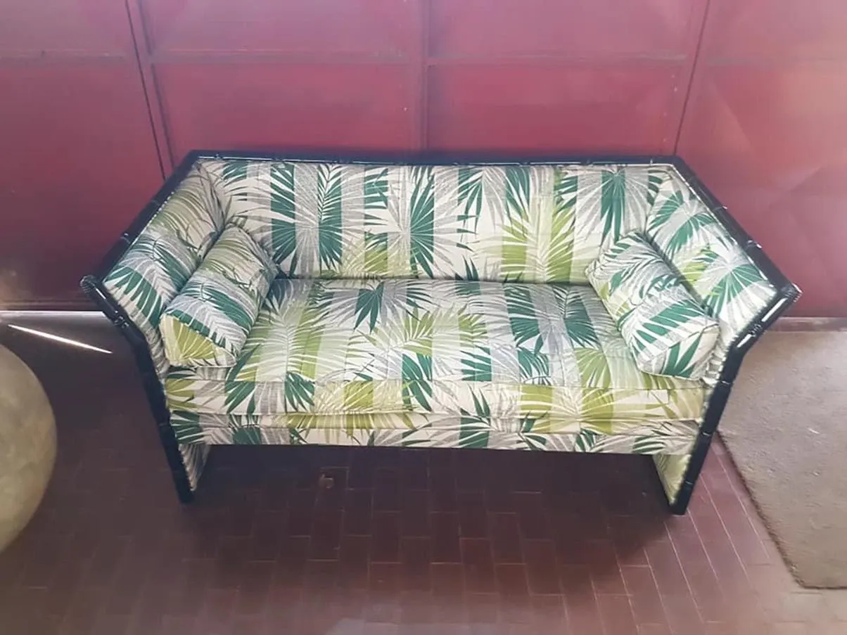 Gazebo 85 2-seater sofa with Kenzo fabric, Giorgetti 4
