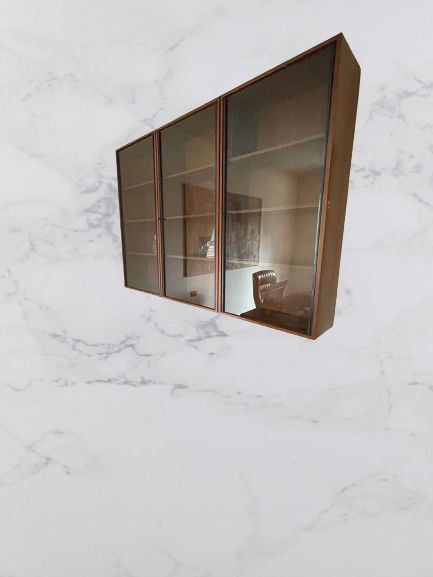 Vintage Wandkommode und Sideboard von Osvaldo Borsani Side