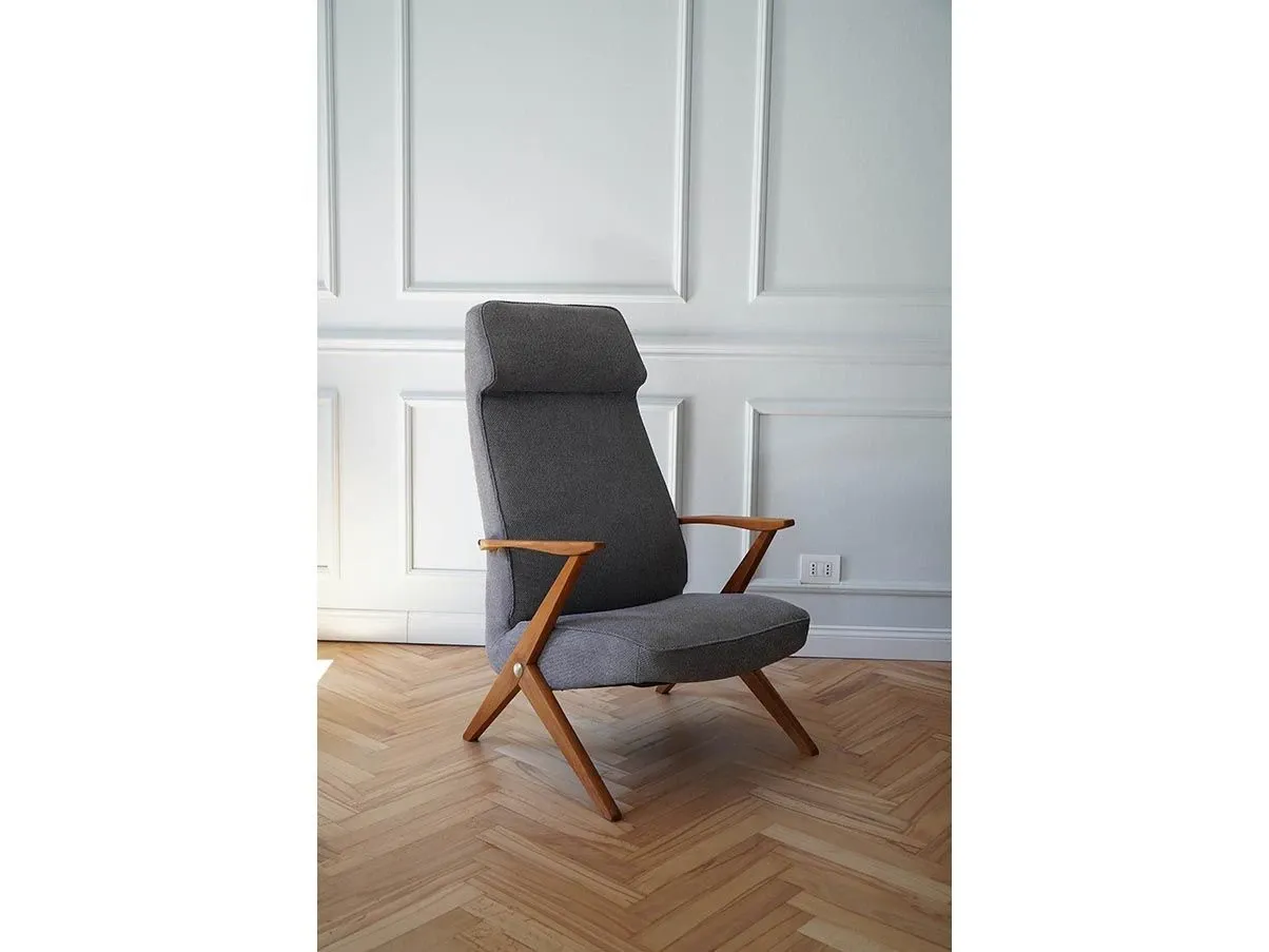 Triva armchair in teak wood (1950s), Nordiska Kompaniet 