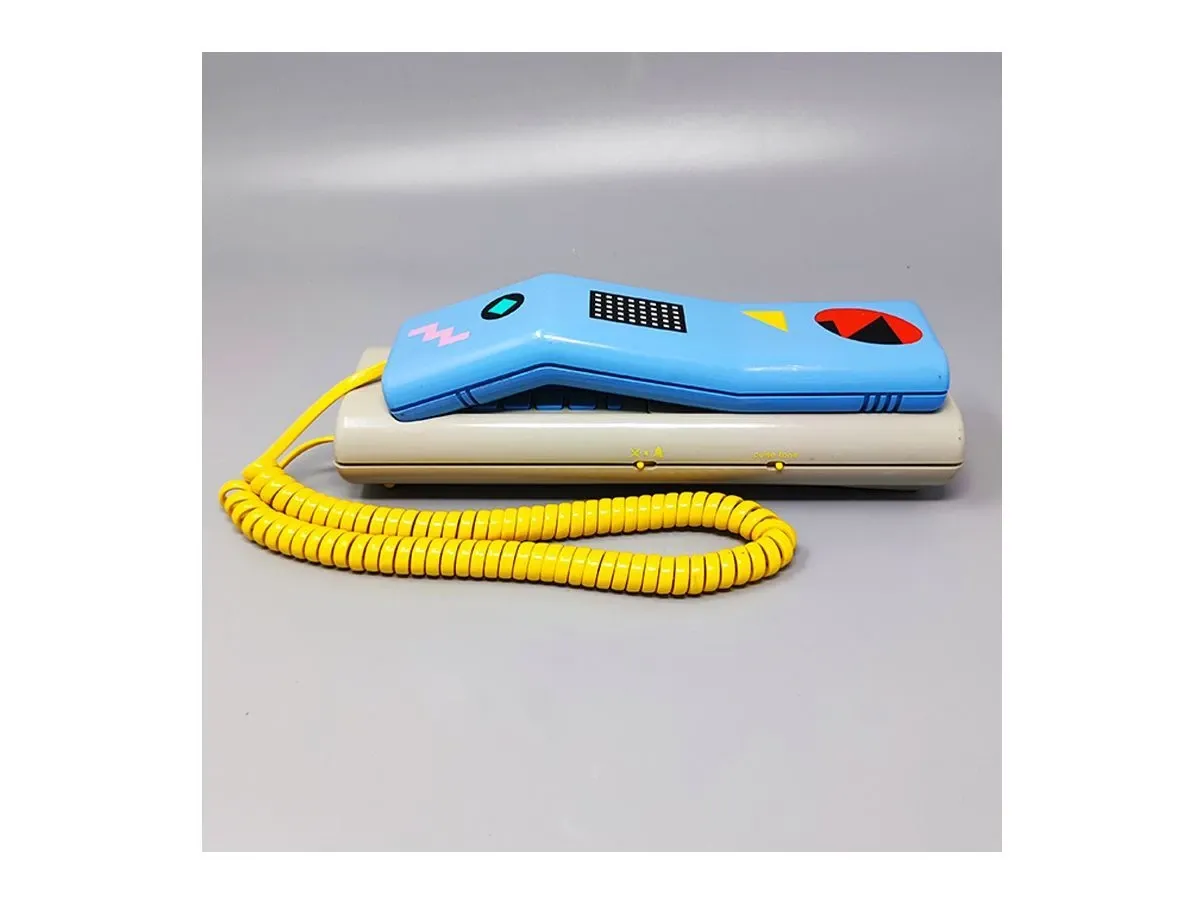 Deluxe Vintage Telefon Bunt 80er Jahre 1