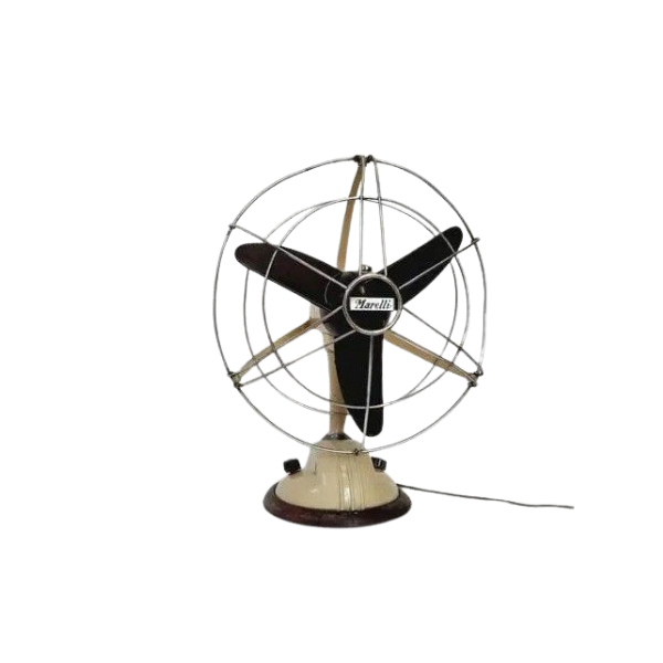Vintage table fan, Marelli image