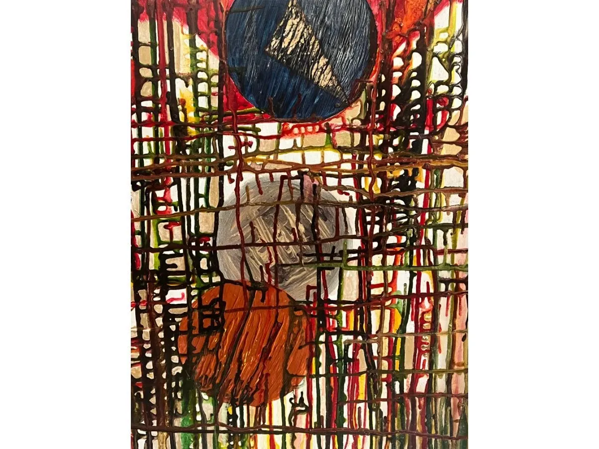 Quadro Fantasia di forme e colori, Bruno Carlino 2