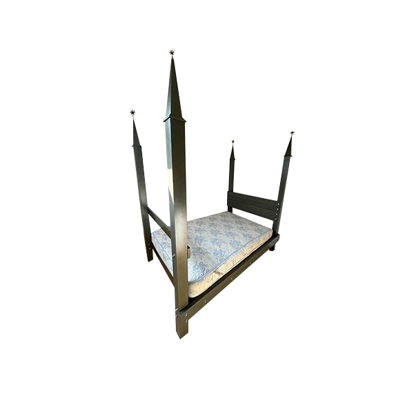 Cilia double bed n. 1 in wood, Pallucco image
