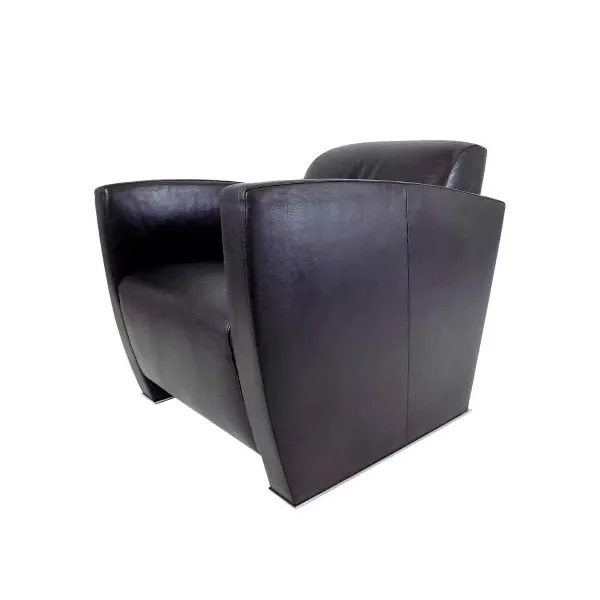 DS 420 armchair in leather (black) by Jean-Pierre Dovat 