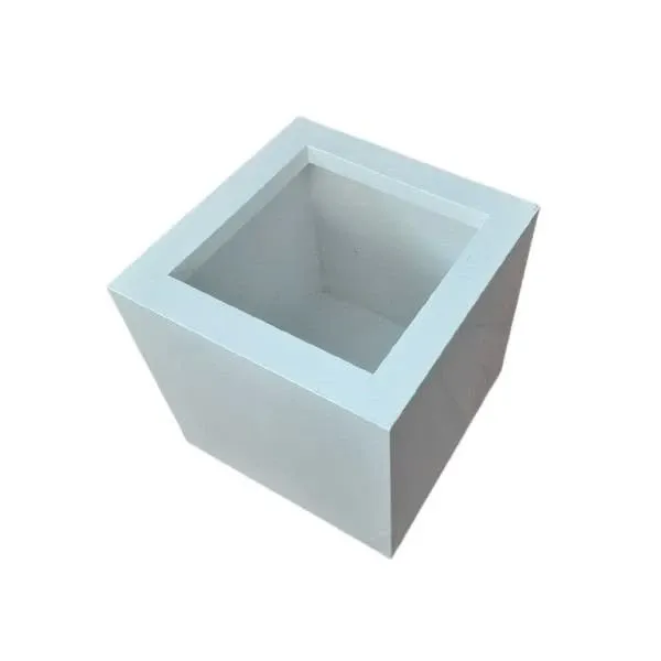 White vintage card holder cube (1970s), Cini&Nils image