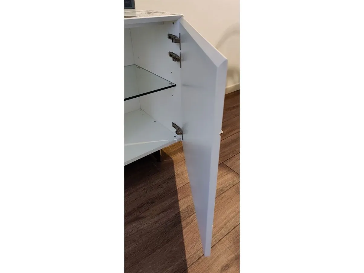 Century sideboard with iconic wooden surfaces, Riflessi 2