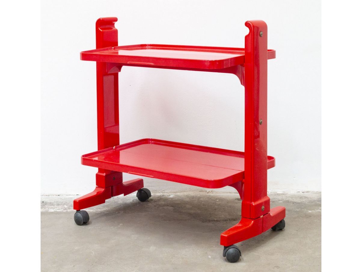 Carrello di servizio Biplano rosso (anni '70), Carrara & Matta image
