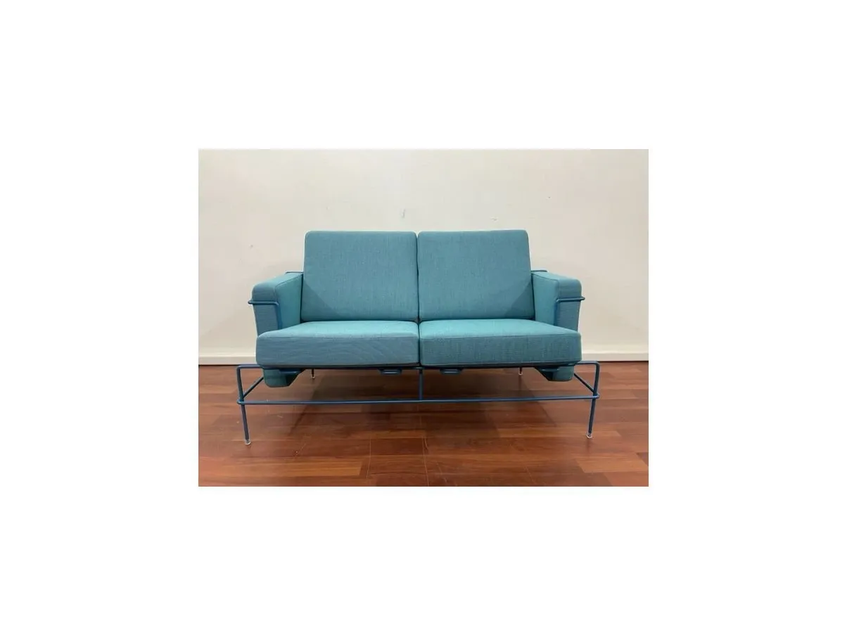 Divano 2 posti Traffic azzurro 7