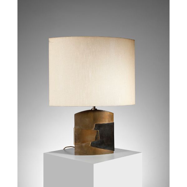 Lampada da tavolo Hollywood Regency di Esa Fedrigolli (anni '70), image