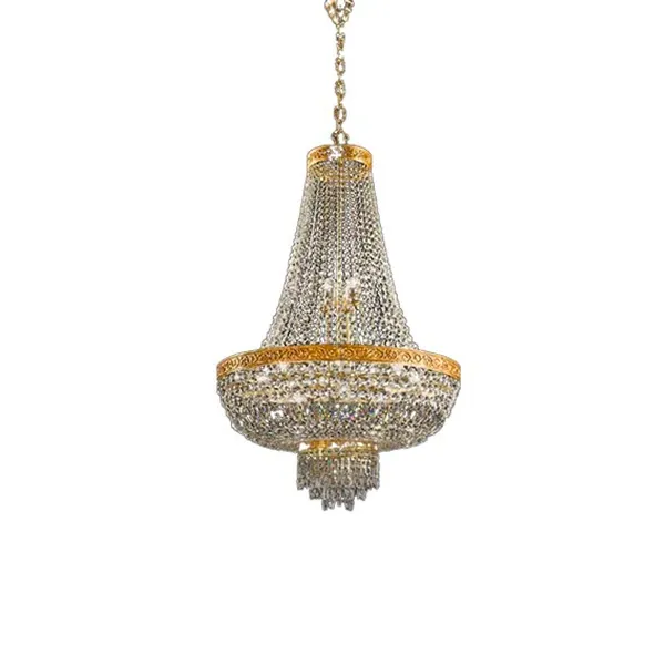 L2033 / 80 glass and crystal chandelier, Renzo Del Ventisette image