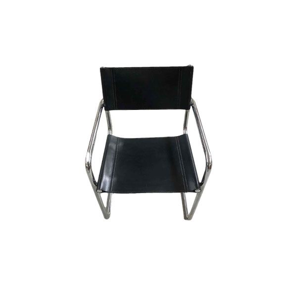 MG5 chair with armrests leather (black), Matteograssi image
