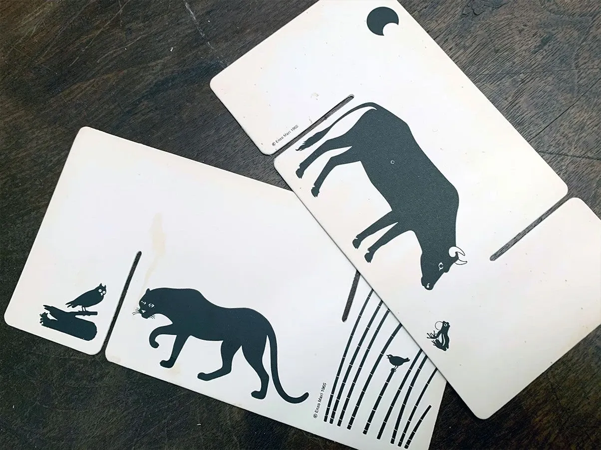 The Fables Game by Enzo Mari (1960s), Danese Milano 2