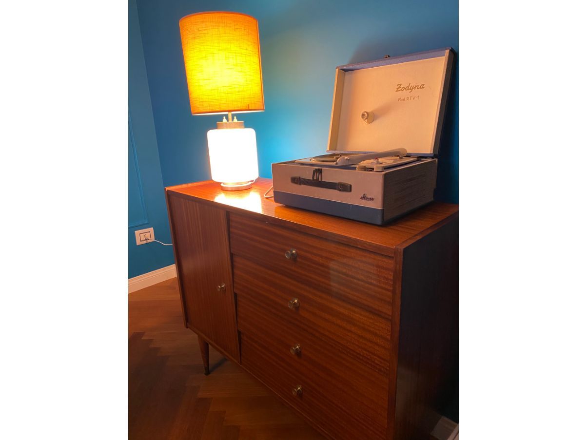 Credenza in legno vintage (anni'50), 4