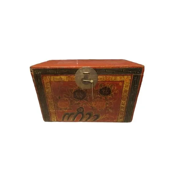 Chinese container trunk in fir wood, Antiqua Trade image