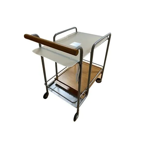 Steel food trolley (grey), Zamagna image