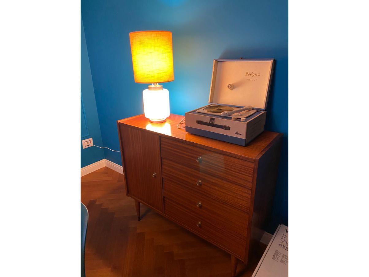 Credenza in legno vintage (anni'50), Front