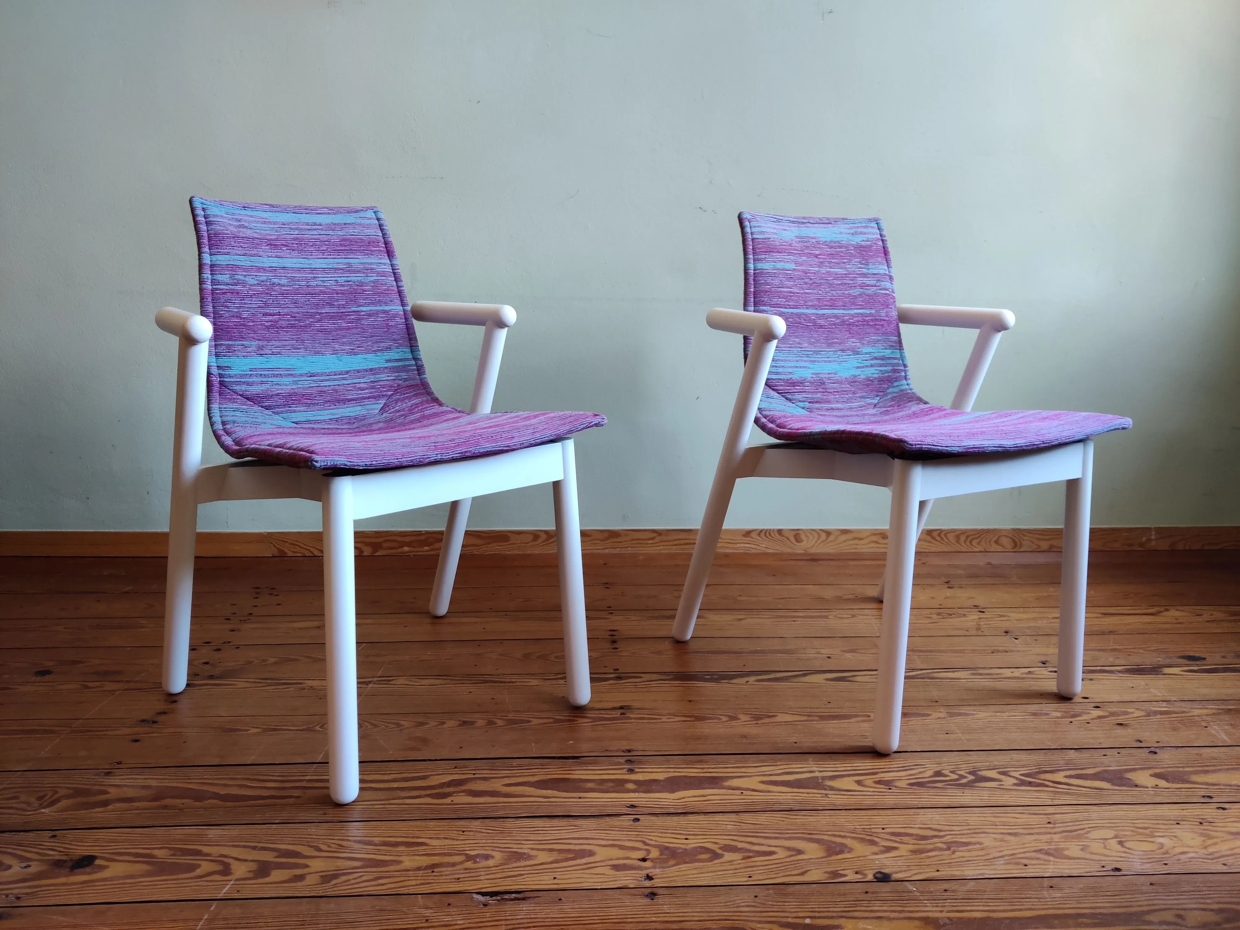 Set of 6 vintage Villabianca chairs by Vico Magistretti, Cassina image