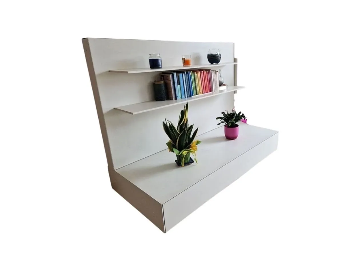 Mobile soggiorno bianco design moderno, MDF Italia 5