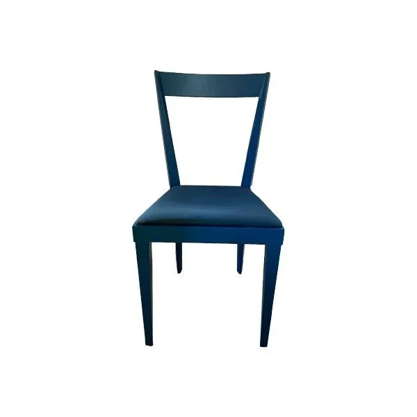 Livia 01 chair in beech wood (blue), L'Abbate image