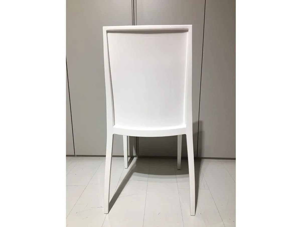 Sedia Pangea in policarbonato lucido (bianco) 1