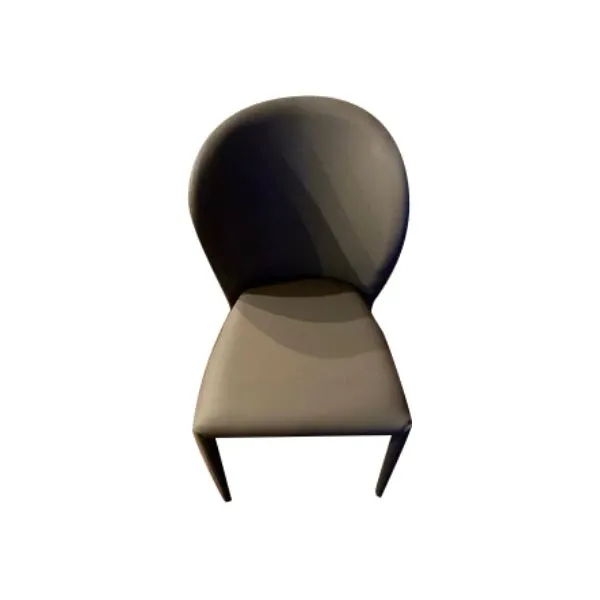 Brenda (gray) eco-leather chair, Friulsedie image