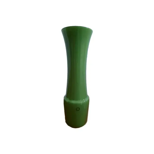 Vaso alto Dorici raro in vetro (verde), Venini image