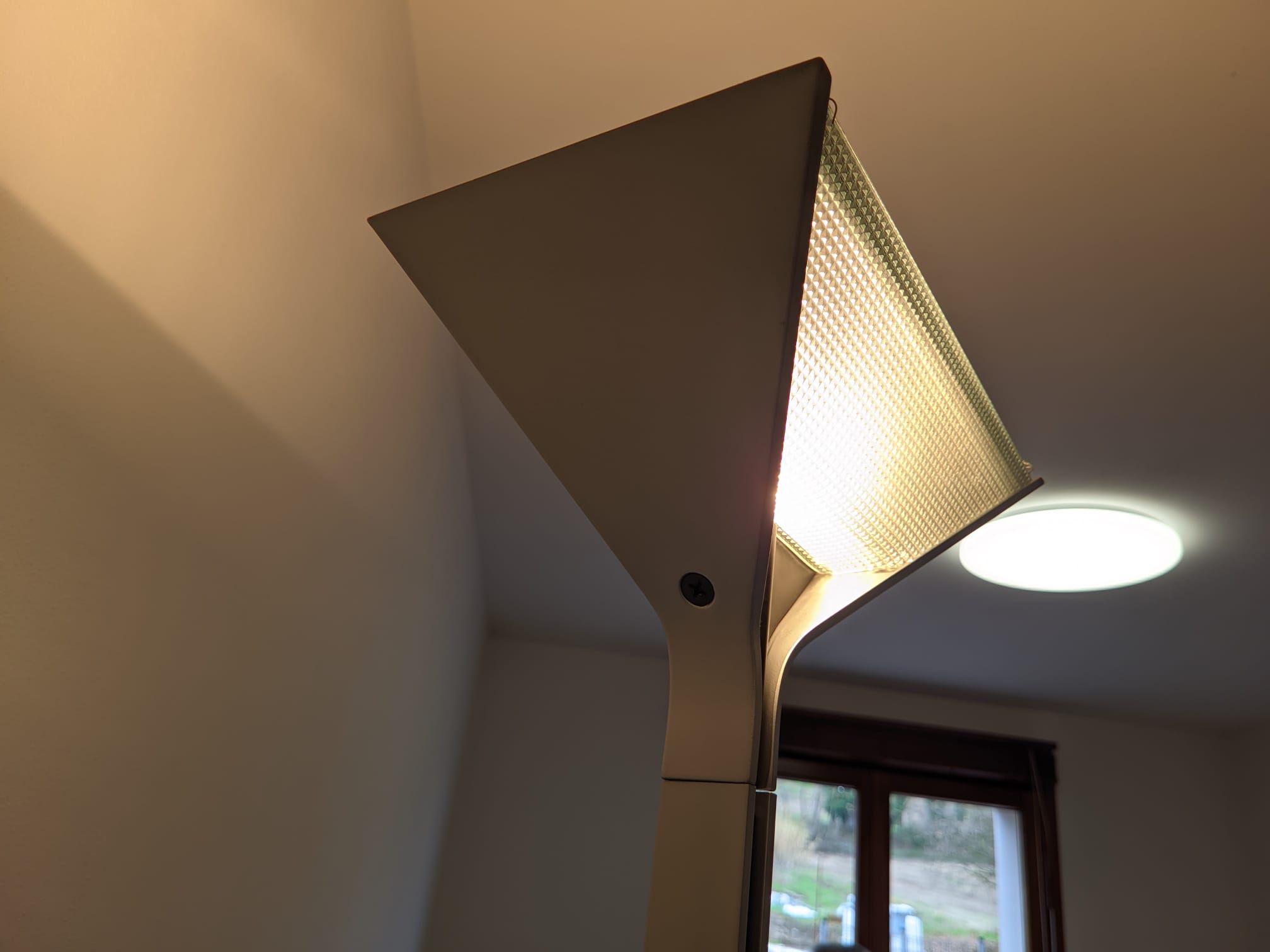 Papillona Floor Lamp by Tobia Scarpa (1970s) Side