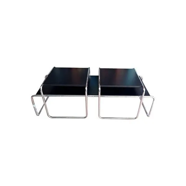 Set of 3 Laccio B9 and B10 coffee tables, MDF Italia image