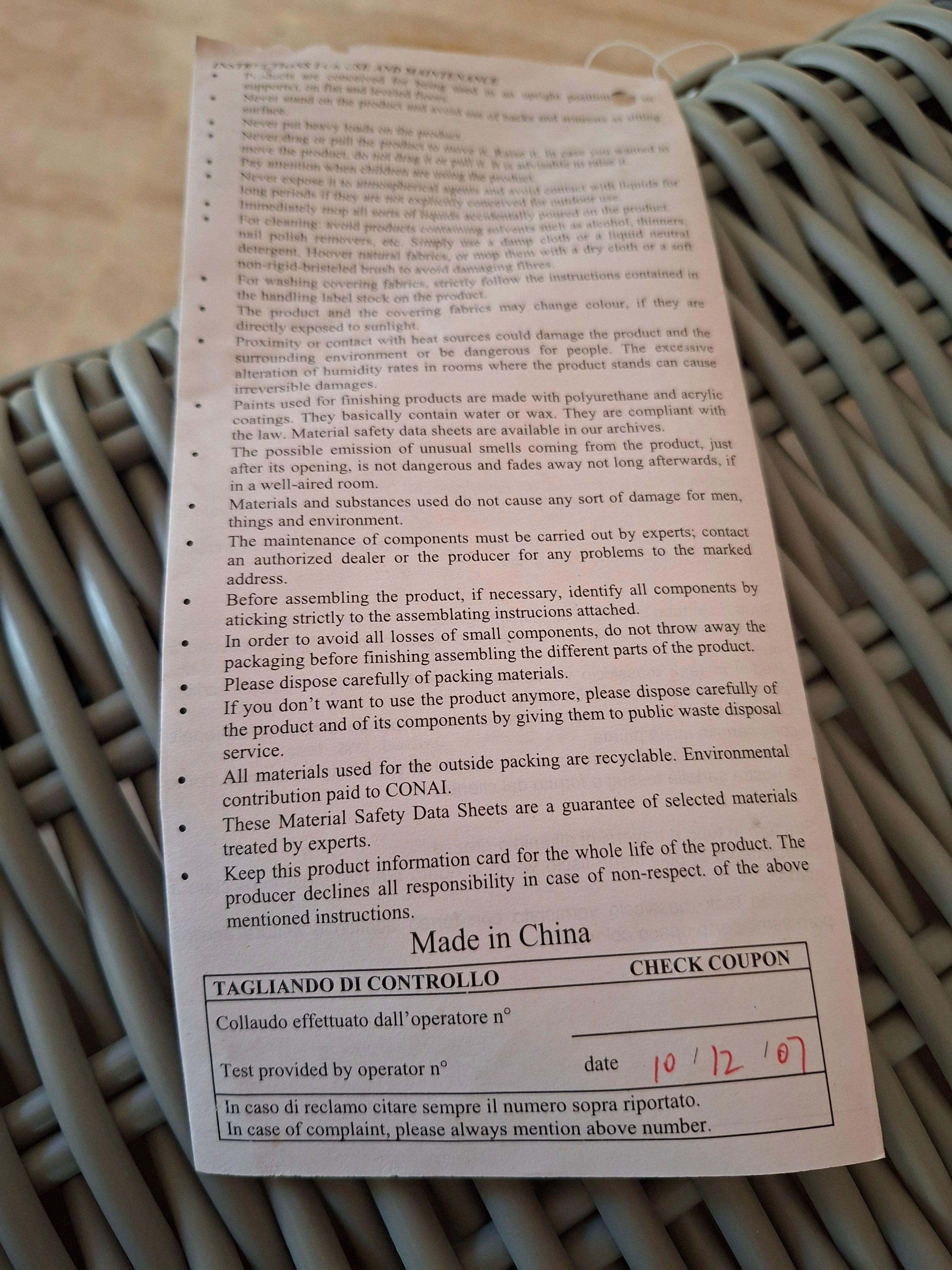 Inout 514 gray coffee table by Paola Navone Optional11