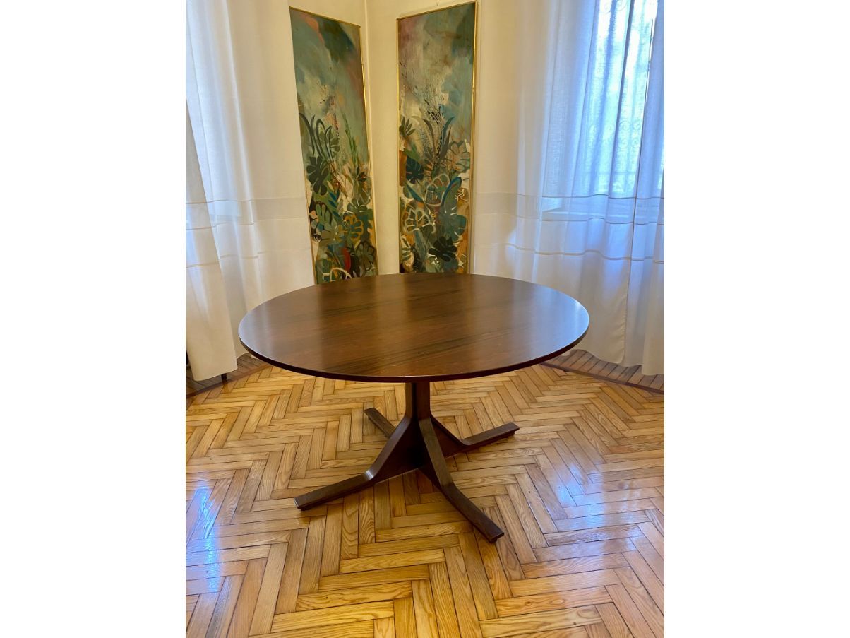 Tavolo in palissandro vintage (anni'70), Front