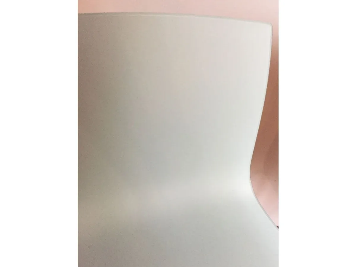 Set 2 chairs Catifa 46 polypropylene and brass (light blue), Arper 6