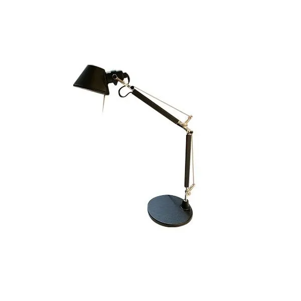 Tolomeo Micro aluminum table lamp (black), Artemide image