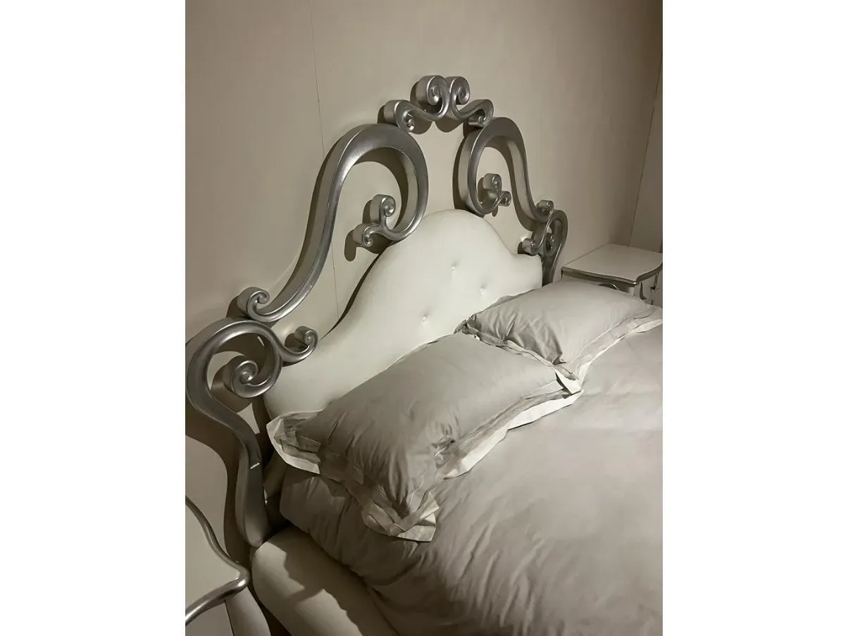 Furniture set and white and silver double bed, Giorgio Piotto 4