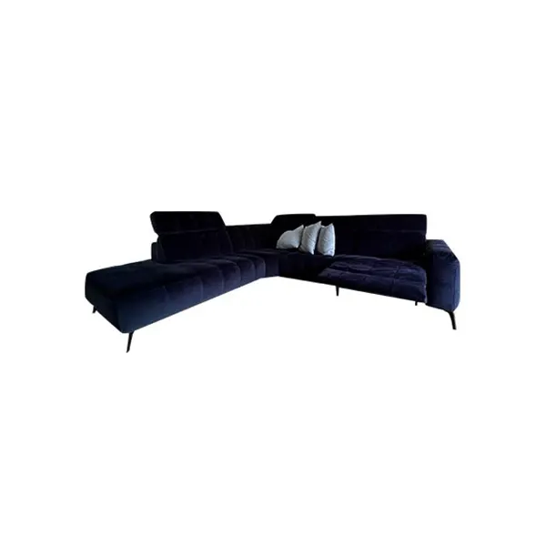 Portento 5 seater sofa in velvet, Sofas & Sofas by Natuzzi image