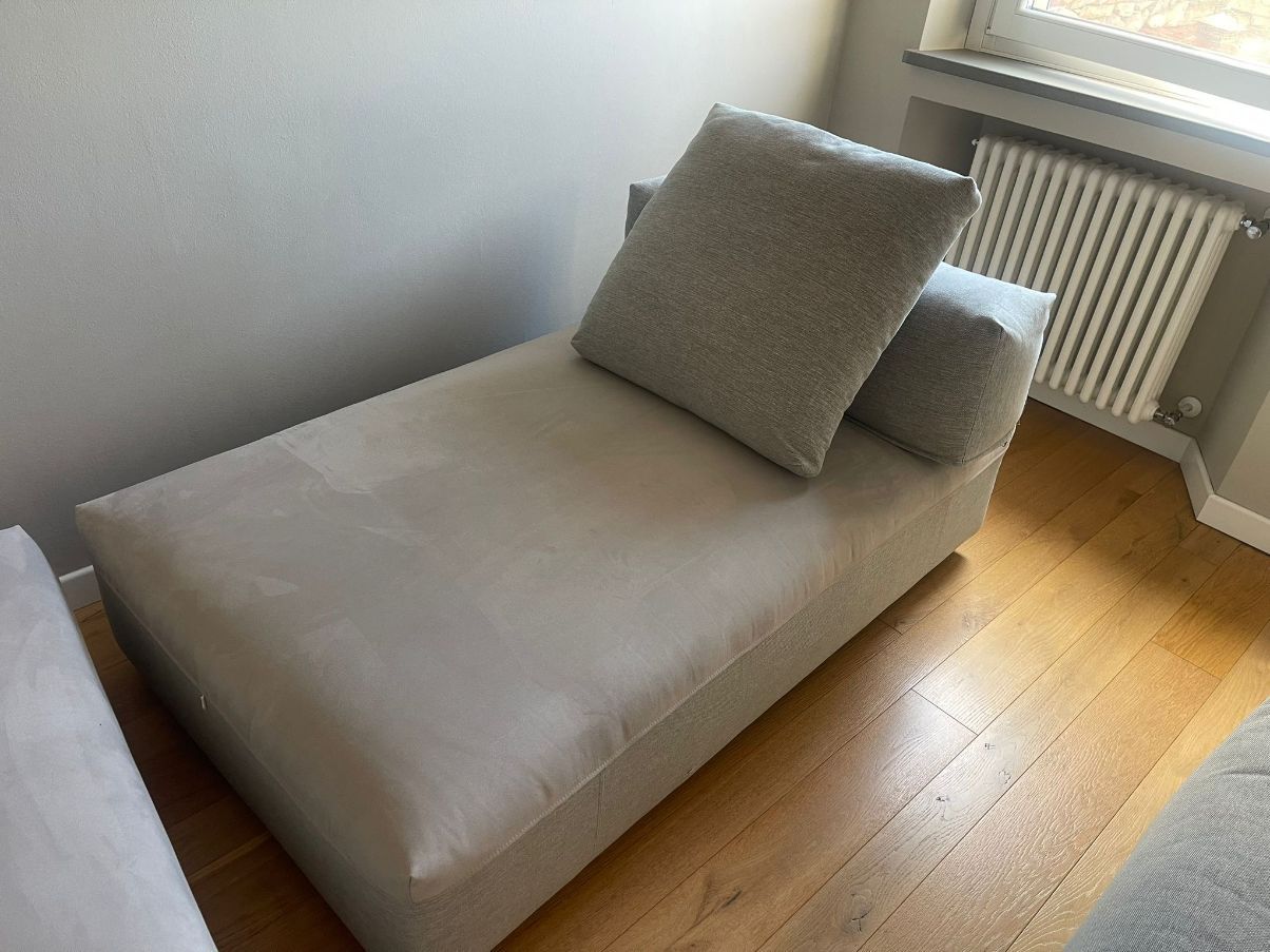 Modular sofa 2 modules Monopoli in fabric, Desirée Details