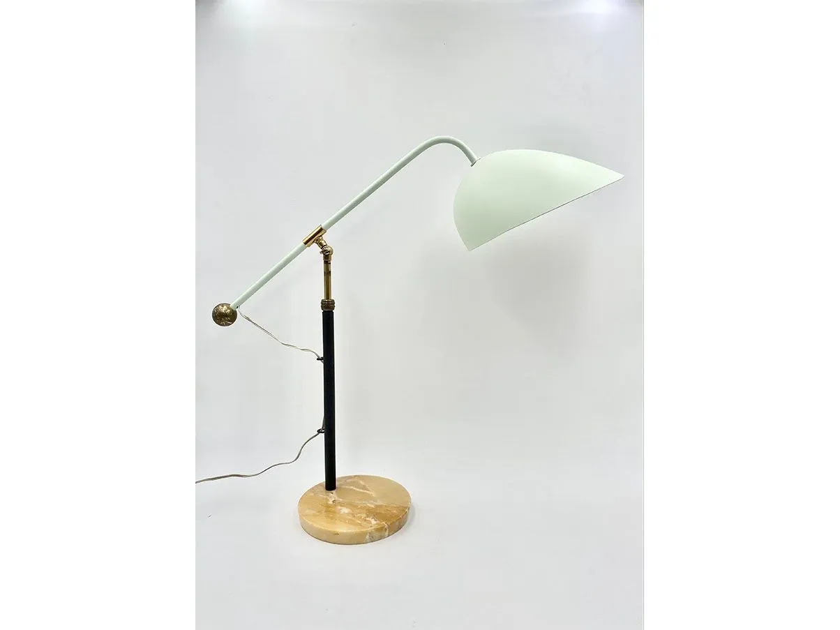 Lampada da tavolo 5023 di Angelo Brotto (anni '50) 