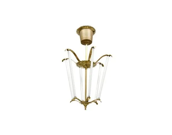 Lampadario in ottone image