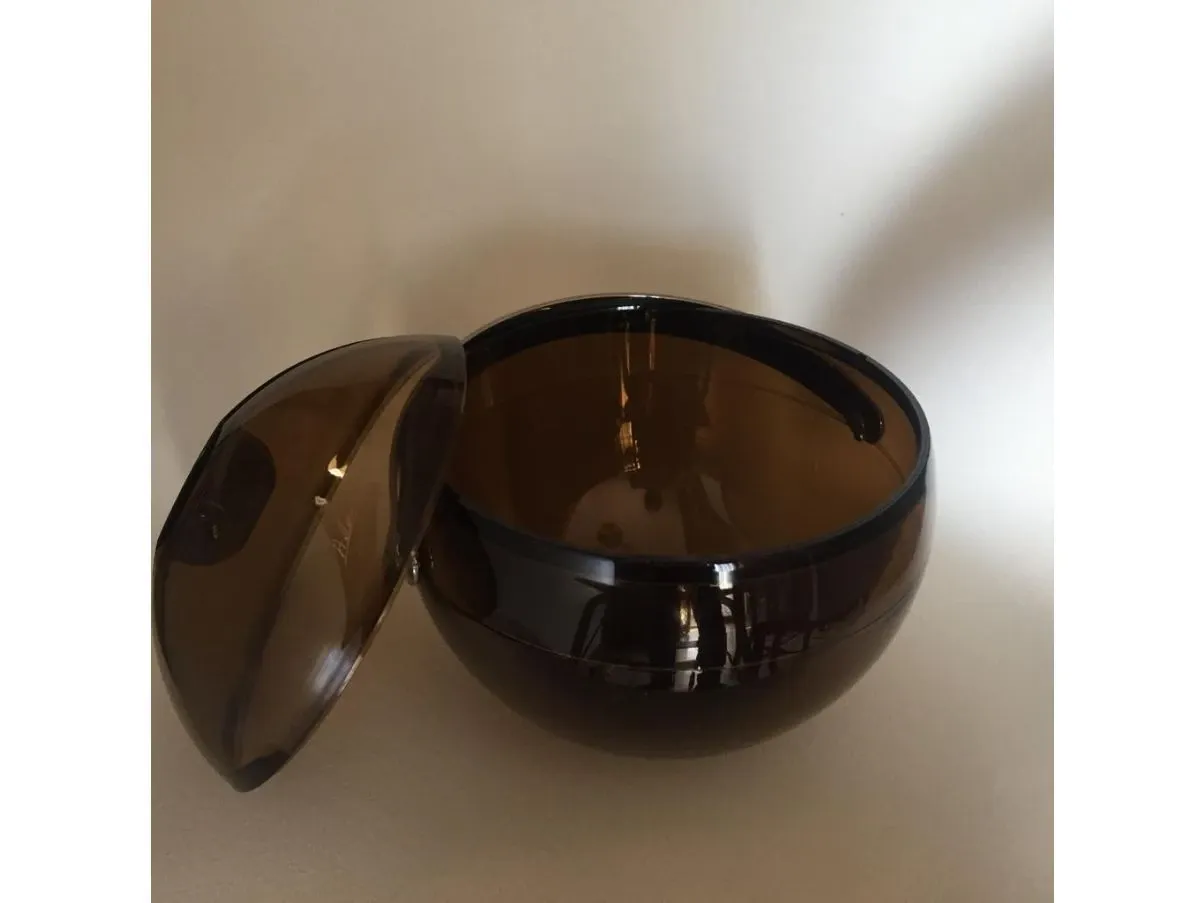 Portaghiaccio vintage marrone (anni'70), Guzzini 1