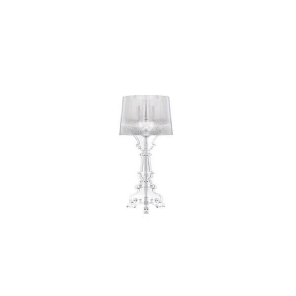 Bourgie Tischlampe aus transparentem Kunststoff 2