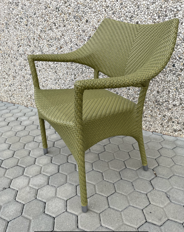 Sedia Amari Dining Bamboo Green (verde)