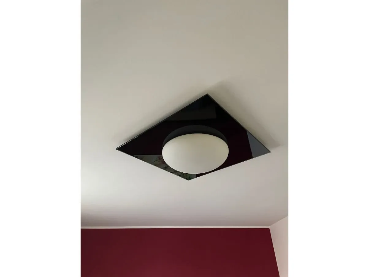 Vintage Deckenleuchte Schwarz 3