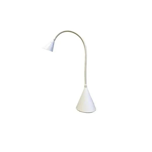 Lampada da tavolo Kalla alluminio e ABS (bianco), Egoluce 3