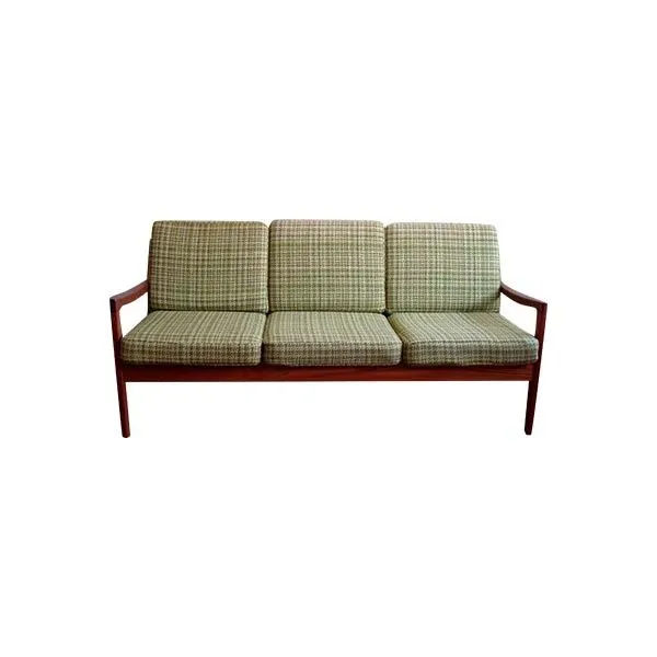 Senator 3-seater Sofa by for France & Son in teak wood (60's), Ole Wanscher  image