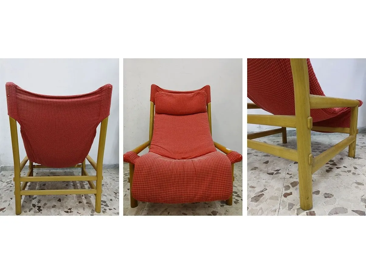 Poltrona vintage Carmina di Carlo Santi (anni '70), Arflex 4
